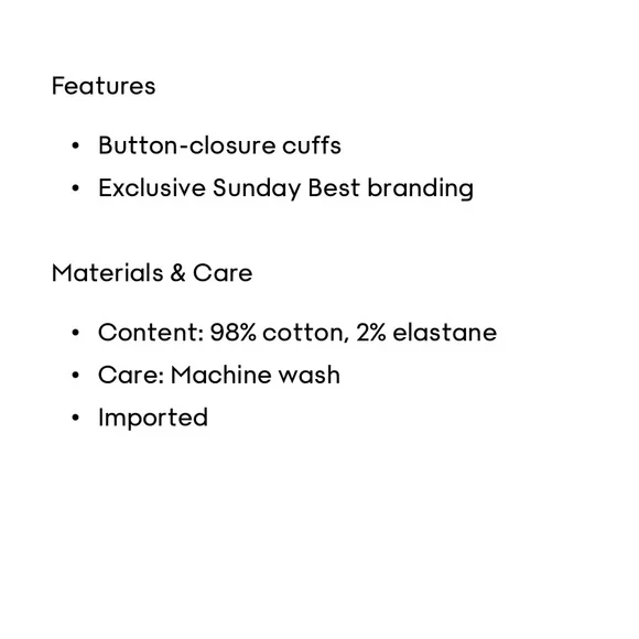 Sunday Best Poppy Oxford Shirt - Size L - Picture 12 of 13